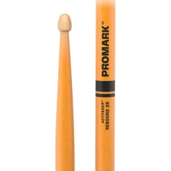 Promark Rebound ActiveGrip Clear Acorn Tip Drum Sticks 2B