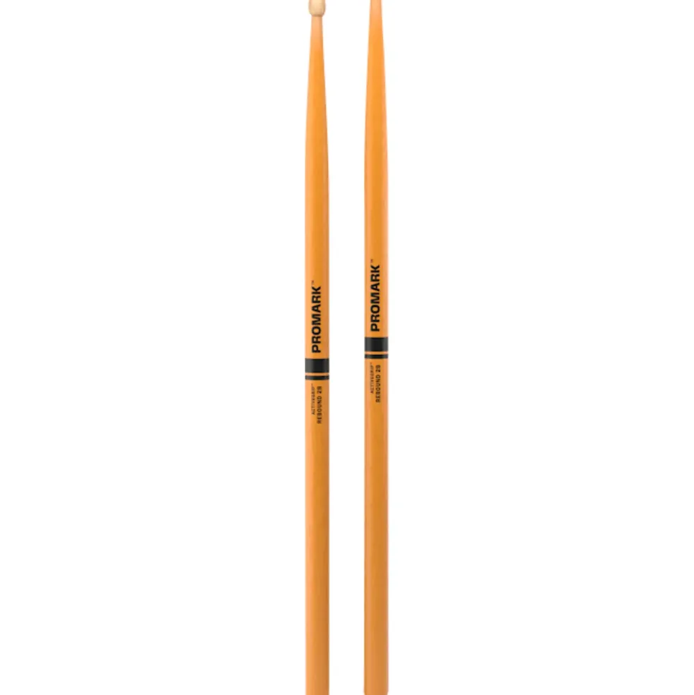 Promark Rebound ActiveGrip Clear Acorn Tip Drum Sticks 2B