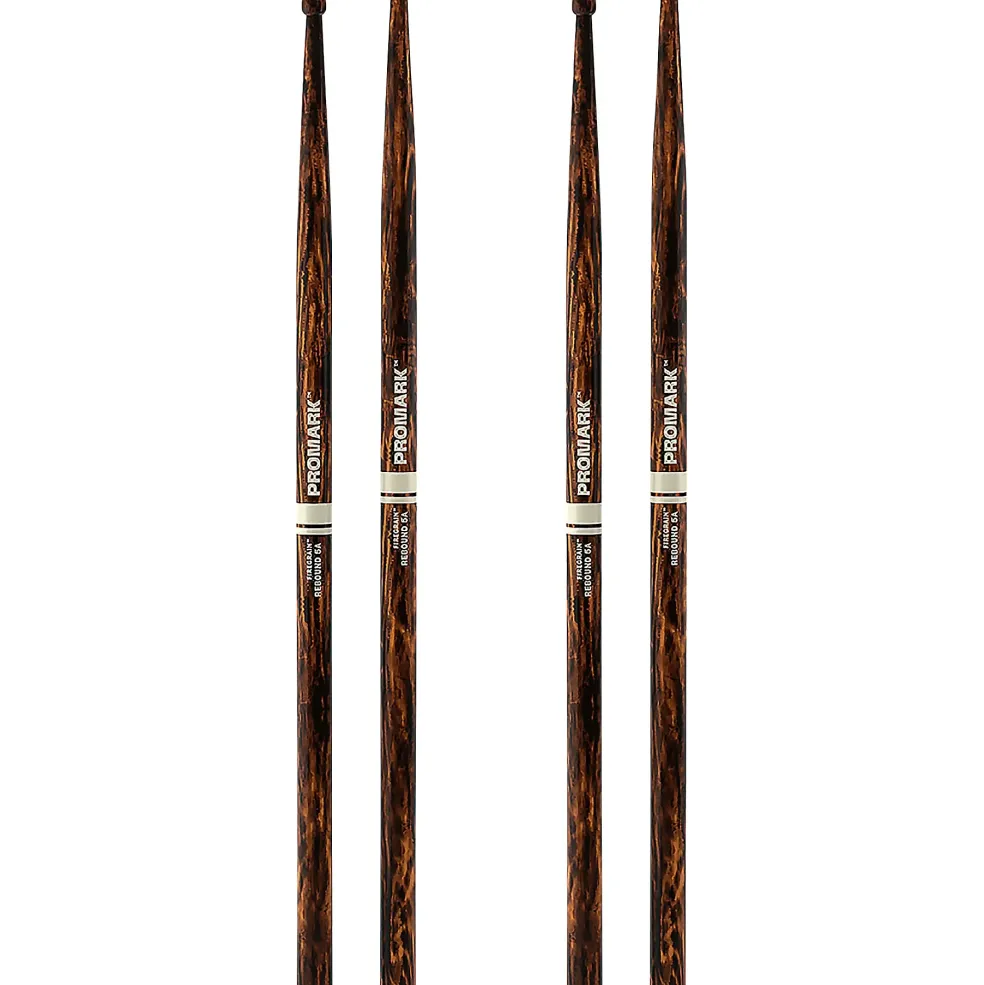 Promark Rebound FireGrain Drum Sticks 2 Pack 5A Wood