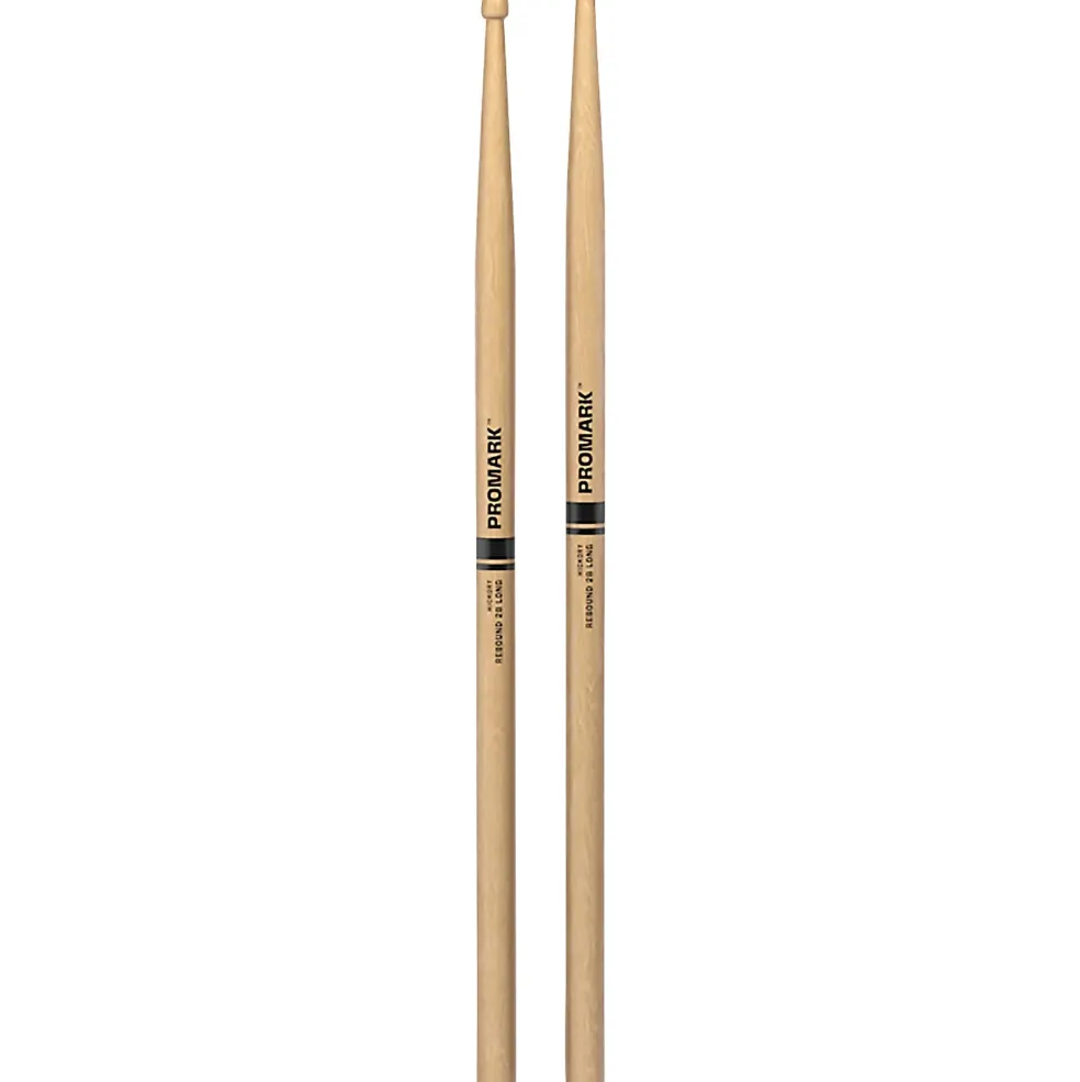 Promark Rebound Long Hickory Drum Stick 2B Wood
