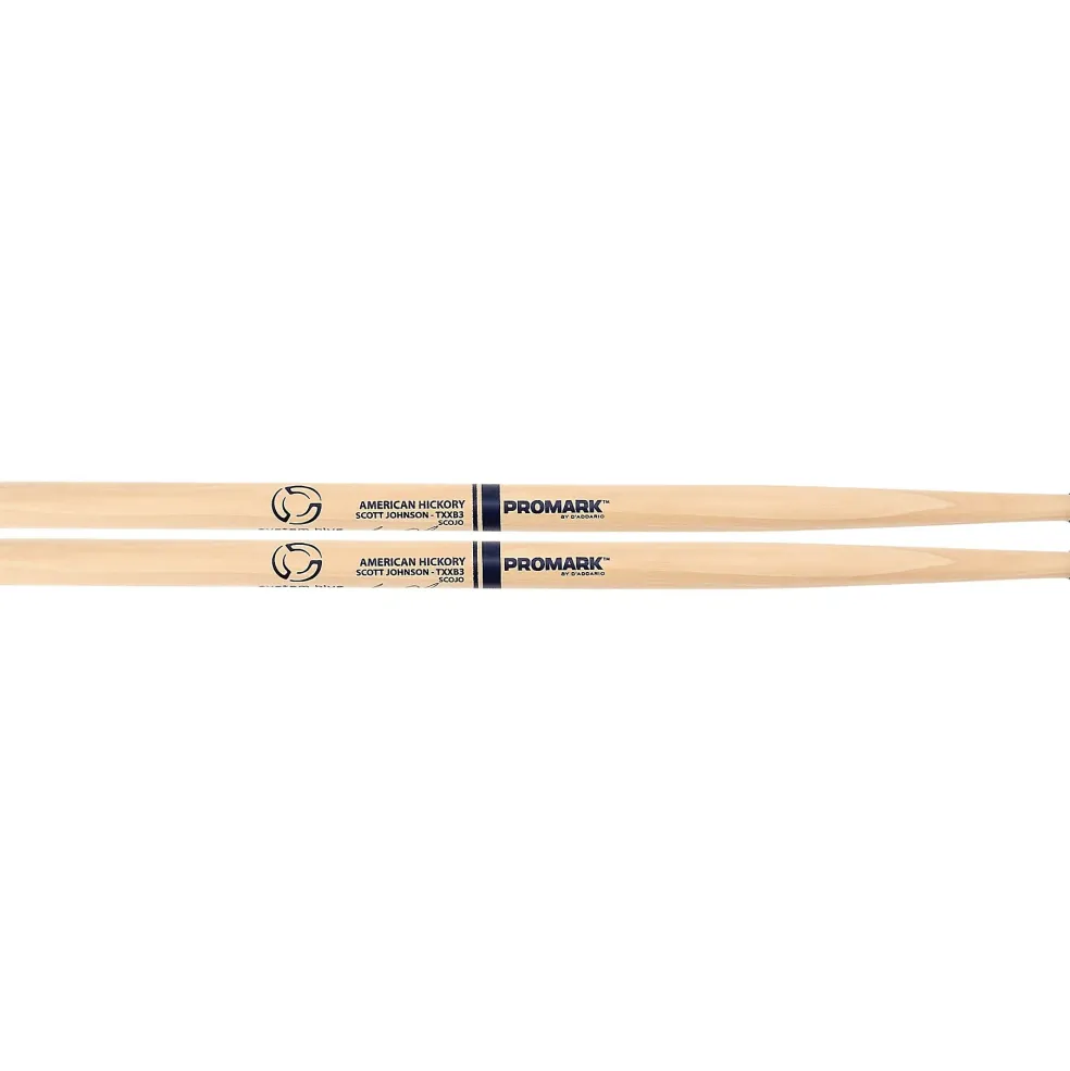 Promark System Blue Scott Johnson "ScoJo" Rubber Tip Practice Sticks