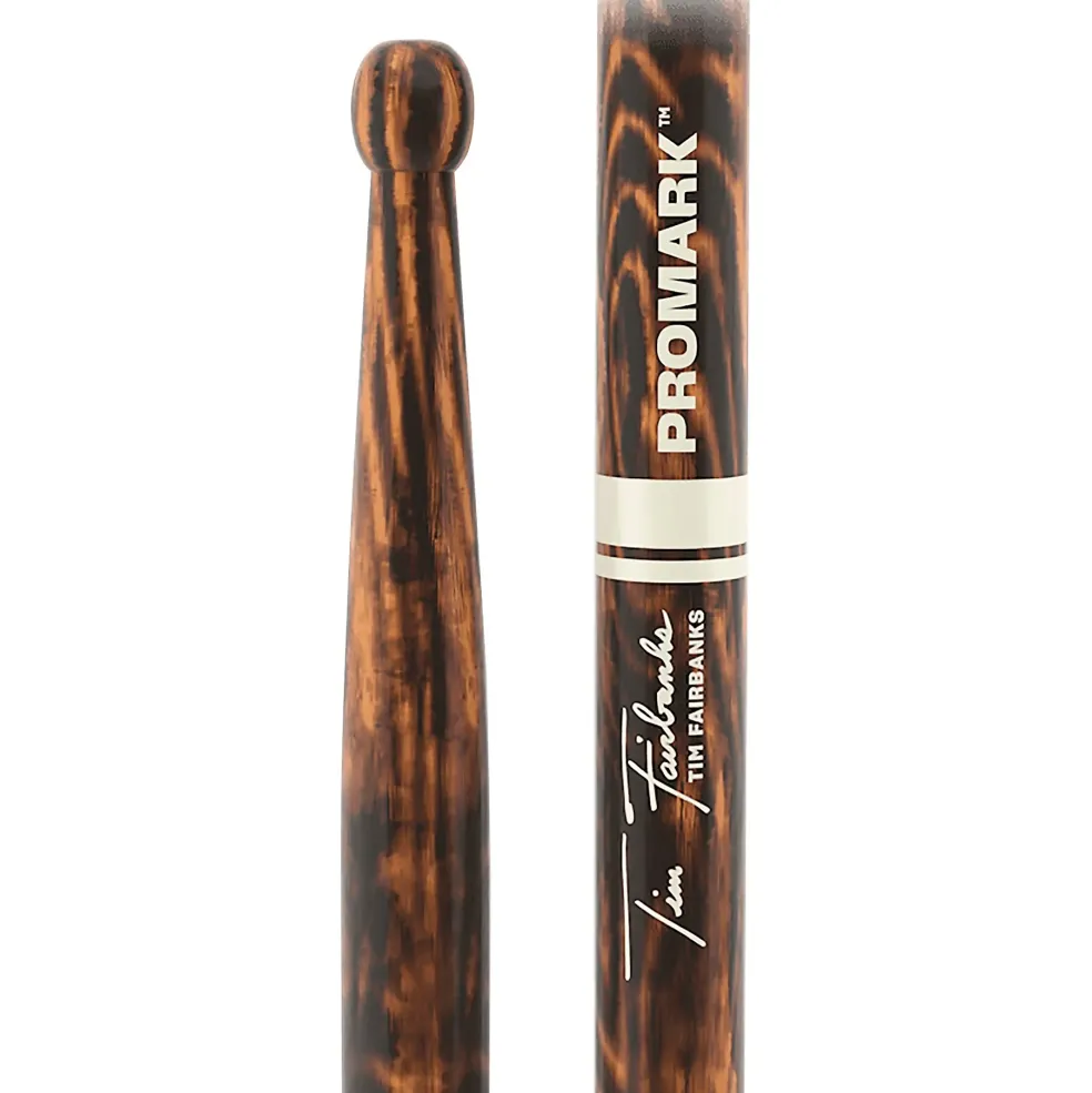 Promark Tim Fairbanks FireGrain Marching Snare Sticks Wood
