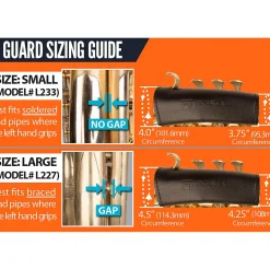 Protec French Horn Leather Hand Guard (Larger)