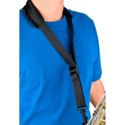 Protec Saxophone Neck Strap with Velour Neck Pad and Plastic Swivel Snap, 22-In. Length 22 in.