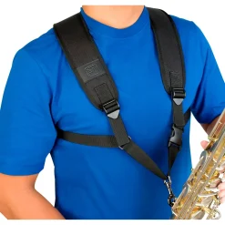 Protec Universal Saxophone Harness With Metal Snap