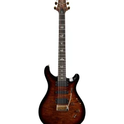 PRS 509 10 Top with Pattern Regular Neck Electric Guitar Black Gold Burst