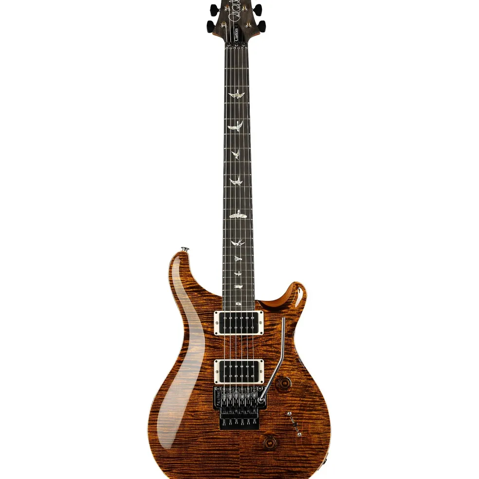 PRS Custom 24 "Floyd" 10-Top Electric Guitar Yellow Tiger