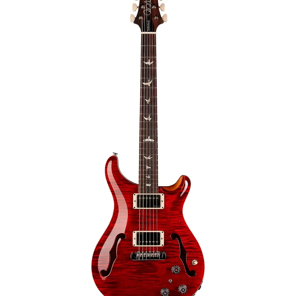 PRS Hollowbody II With Piezo Electric Guitar Red Tiger