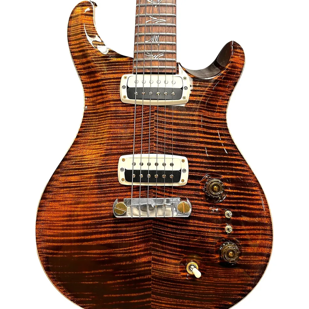 PRS Paul's Guitar 10-Top with Pattern Neck Electric Guitar Orange Tiger