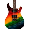 PRS Private Stock Custom 24-08 With Curly Maple Top, Figured Mahogany Back and Neck, Brazilian Rosewood Fretboard, Pattern Regular Neck Shape Electric Guitar Darkside Cross Fade