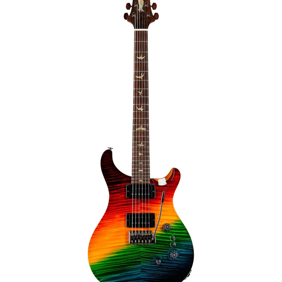 PRS Private Stock Custom 24-08 With Curly Maple Top, Figured Mahogany Back and Neck, Brazilian Rosewood Fretboard, Pattern Regular Neck Shape Electric Guitar Darkside Cross Fade