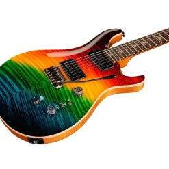 PRS Private Stock Custom 24-08 With Curly Maple Top, Figured Mahogany Back and Neck, Brazilian Rosewood Fretboard, Pattern Regular Neck Shape Electric Guitar Darkside Cross Fade