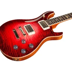 PRS Private Stock McCarty 594 PS Grade Maple Top & African Blackwood Fretboard With Pattern Vintage Neck Electric Guitar Blood Red Glow