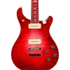 PRS Private Stock McCarty 594 with P90s Curly Maple Top African Ribbon Mahogany Back Stained Curly Maple Fretboard with Pattern Vintage Neck Electric Guitar Blood Red Glow