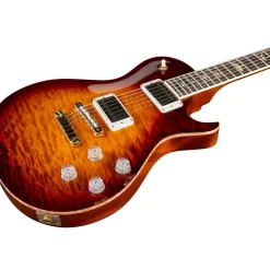 PRS Private Stock McCarty 594 Singlecut Electric Guitar Dark Cherry Glow
