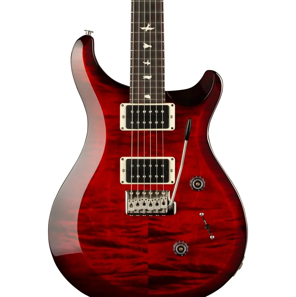 PRS S2 Custom 24 Electric Guitar Fire Red Burst