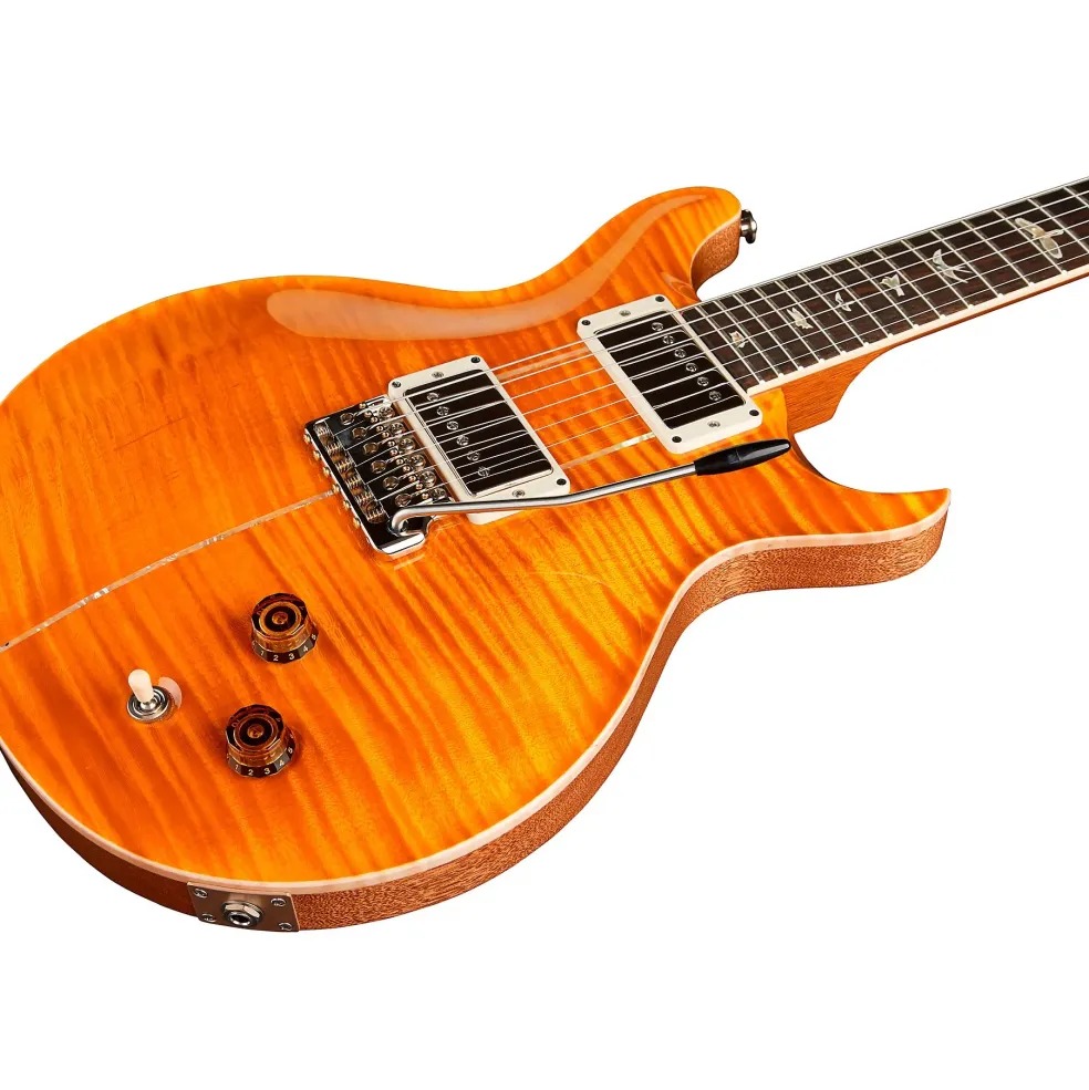PRS Santana Retro With Santana Pickups and Nickel Hardware Electric Guitar Santana Yellow