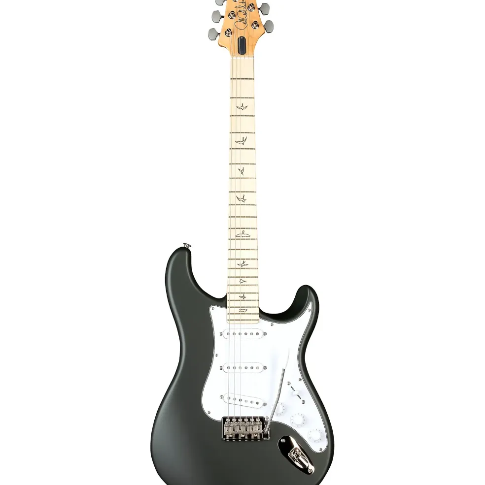 PRS Silver Sky With Maple Fretboard Electric Guitar Faded Black Tee Satin