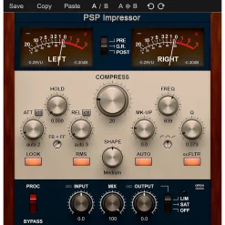 PSP Audioware PSP Impressor, Compressor and Limiter Plug-in