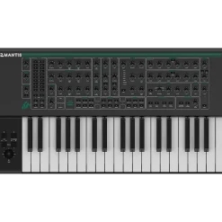 PWM Instruments Mantis Hybrid Synthesizer Keyboard With Metal Sustain Pedal