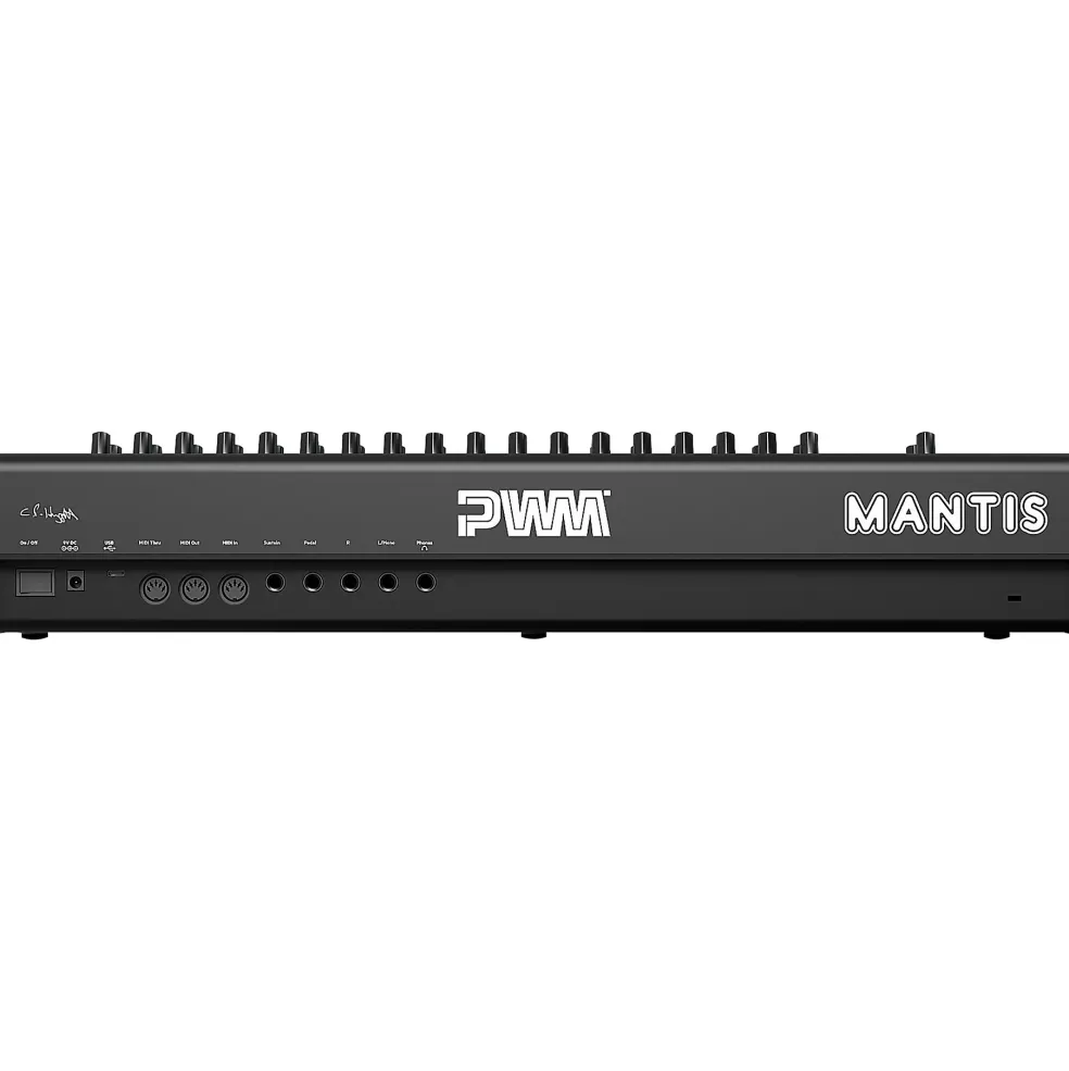PWM Instruments Mantis Hybrid Synthesizer Keyboard With Universal Sustain and Expression Pedal