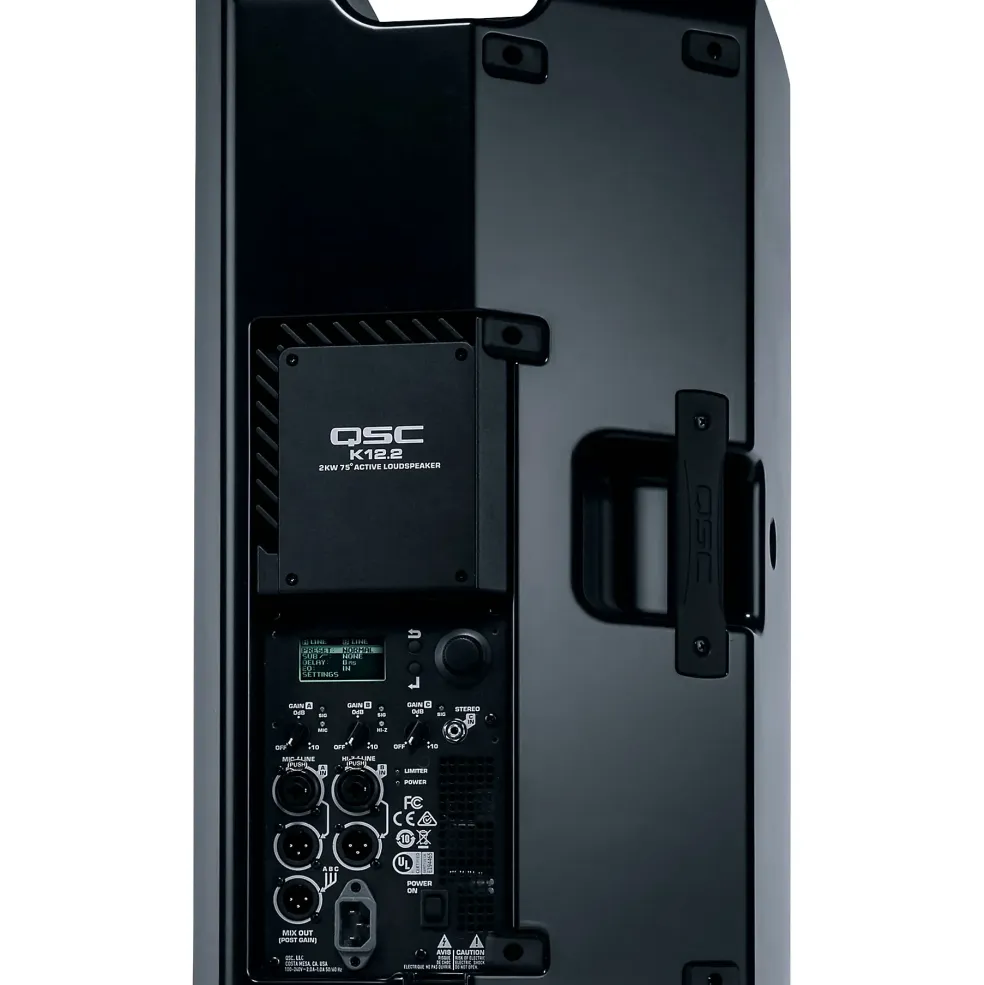 QSC K12.2 Powered 12" 2-Way Loudspeaker System With Advanced DSP