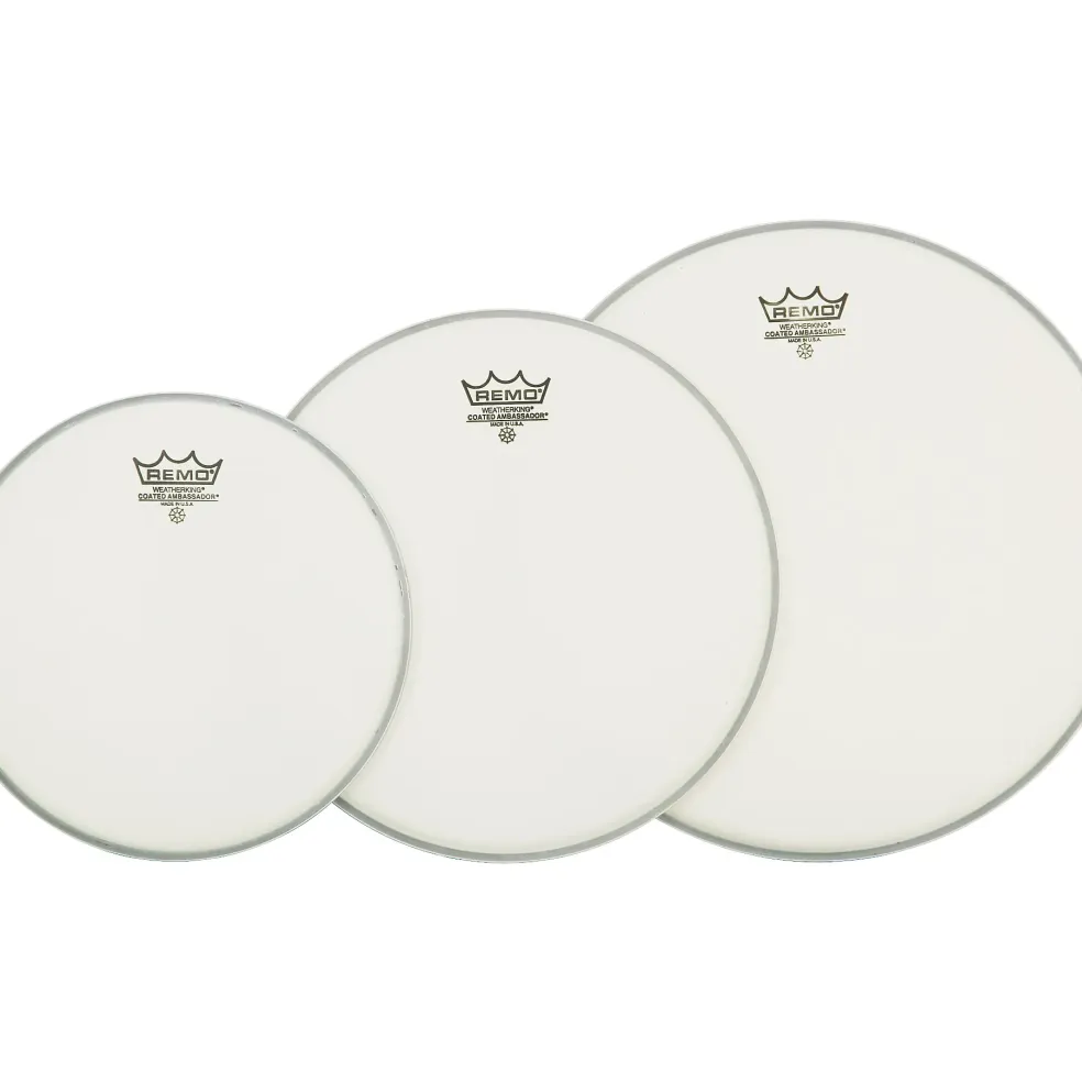 Remo Ambassador Tom Drumhead Pack Standard Clear