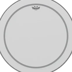 Remo Bass, Powerstroke 3, Coated, 23" Diameter, 2-1/2" White FALAM Patch