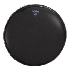 Remo Black Max Crimped Marching Snare Drum Head Ebony 14 in.