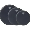 Remo Black Suede Emperor Standard Tom Pack
