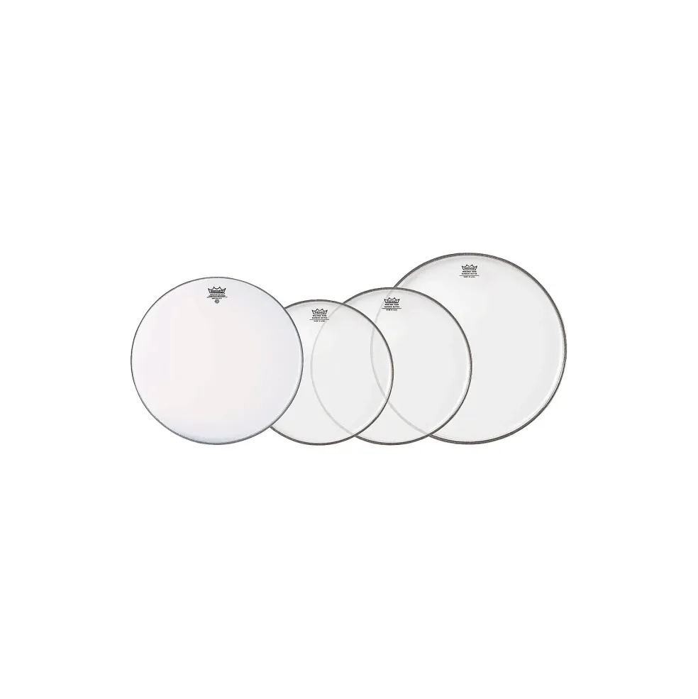 Remo Clear Emperor Standard Pro Pack with Free 14 in. Coated Emperor Snare Drum Head