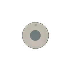 Remo Controlled Sound Smooth White with Black Dot Bass Drum 22 in.
