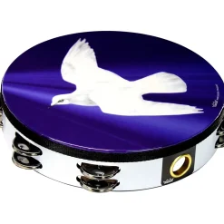 Remo Dove Tambourine 10 in., 16 Jingles