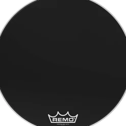 Remo Ebony Ambassador Crimplock Bass Drum Head 26 in.