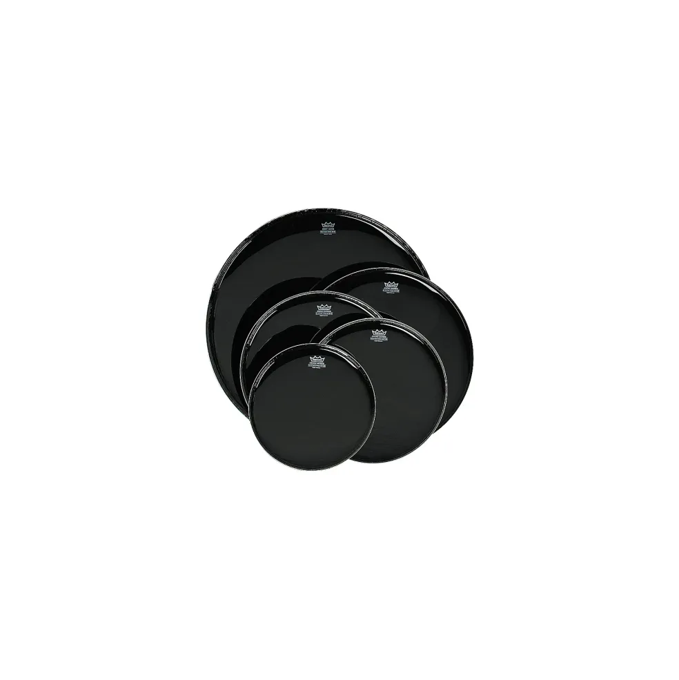 Remo Ebony Ambassador Resonant Bass Drum Head 22 in.