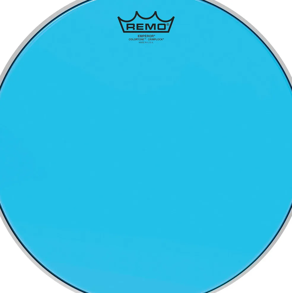 Remo Emperor Colortone Crimplock Blue Tenor Drum Head 13 in.