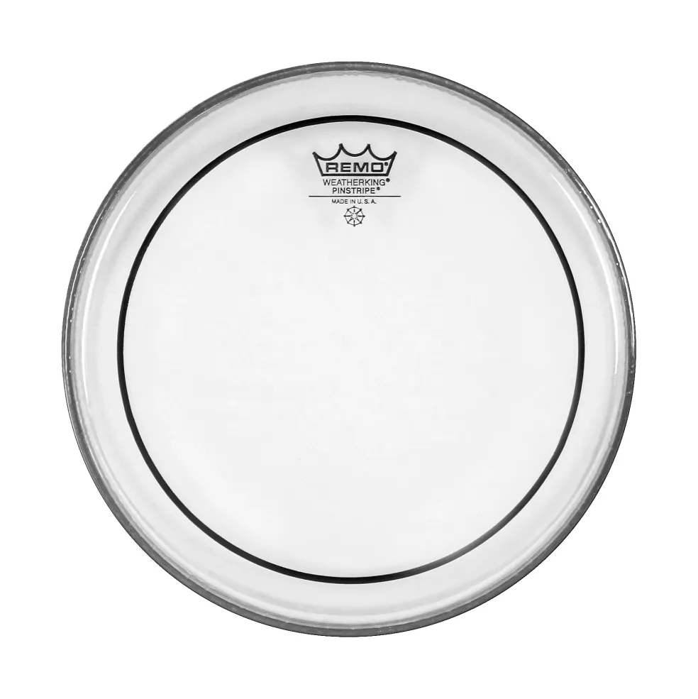 Remo Pinstripe Clear 4-Piece Tom Drum Head Pack