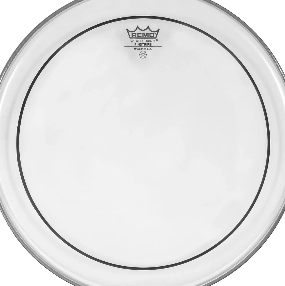 Remo Pinstripe Clear 4-Piece Tom Drum Head Pack