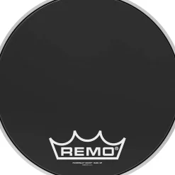 Remo Powermax Ebony Crimplock Bass Drum Head 14 in.