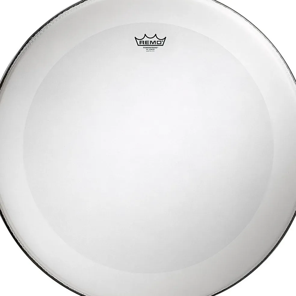 Remo Powerstroke 4 Coated Batter Bass Drum Head With Impact Patch 23 in.