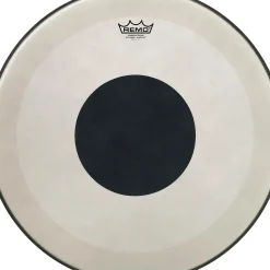 Remo Powerstroke 3 Coated Bass Drum Head With Black Dot 18 in.