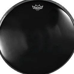 Remo Powerstroke 4 Ebony Batter Bass Drum Head With Impact Patch 24 in.