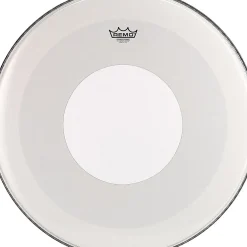 Remo Powerstroke 4 Smooth White Batter Bass Drum Head With White Dot 22 in.