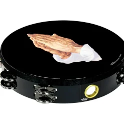Remo Praying Hands Tambourine 10 in., 16 Jingles