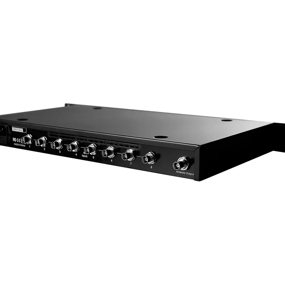 RF Venue CP Architectural Antenna, Black and COMBINE8 Black