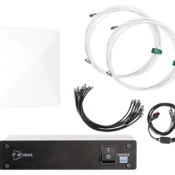RF Venue DISTRO5HDR With D-ARC Antenna & Cables Black and White