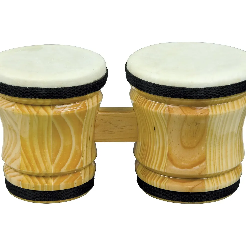 Rhythm Band Bongos Junior 6 in. H x 5 in. and 4-1/4 in. Dia