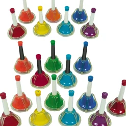 Rhythm Band Kid's Play 20-Note Hand/Desk Bell Set
