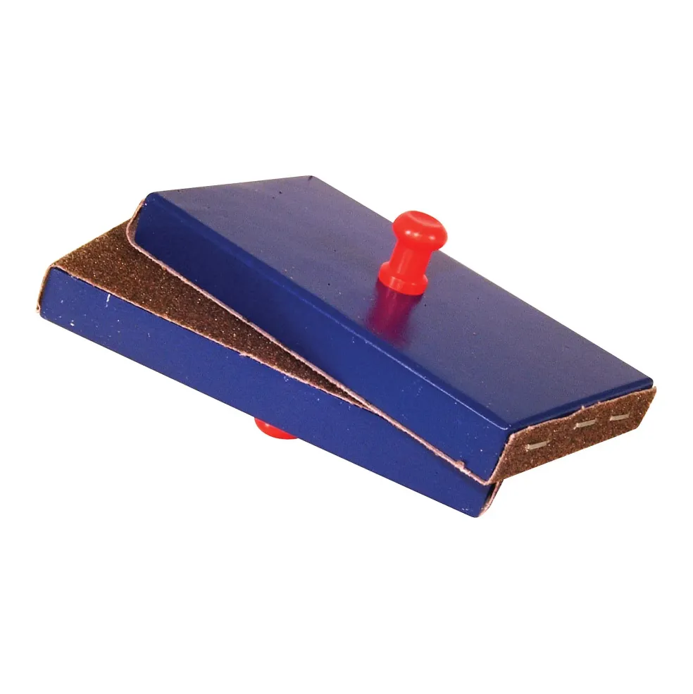 Rhythm Band Sand Blocks Red and Blue