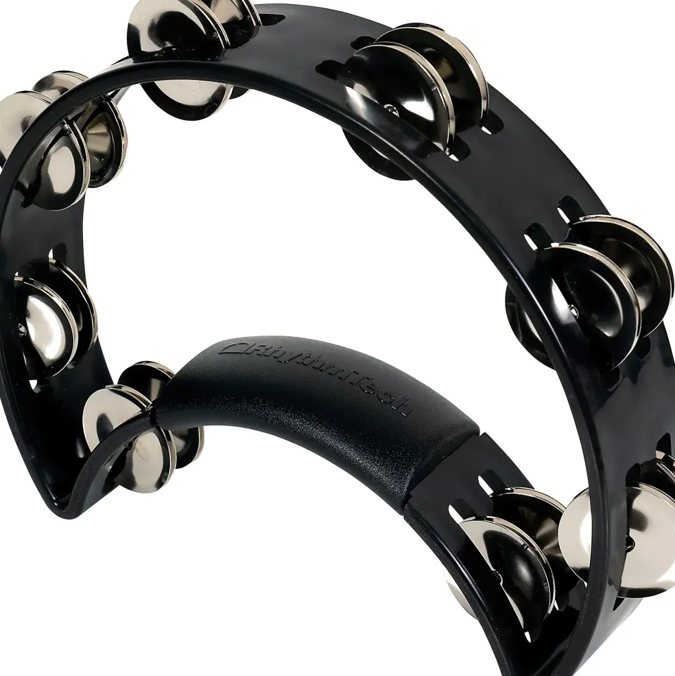 Rhythm Tech Ergonomic Tambourine Black
